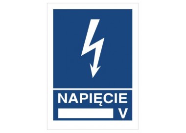 Znak napięcie …V (530-10)