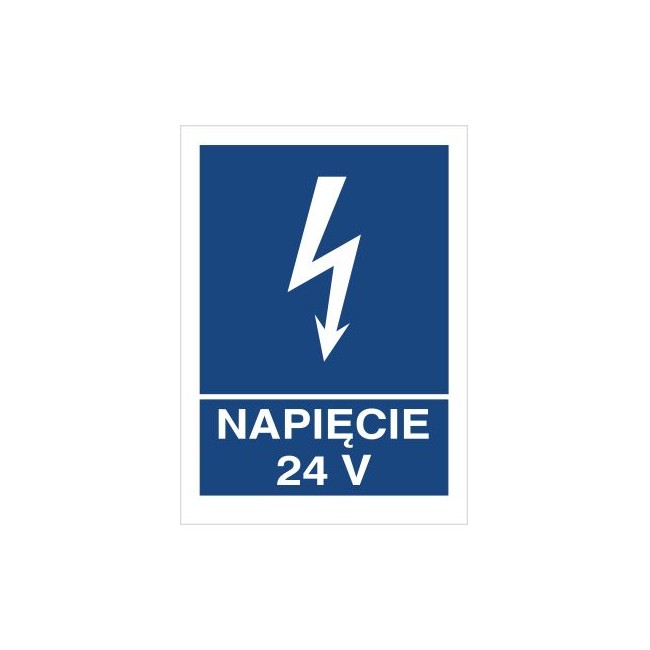 Znak napięcie 24V (530-15)