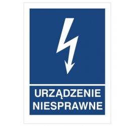 Znak urządzenie niesprawne (530-18)