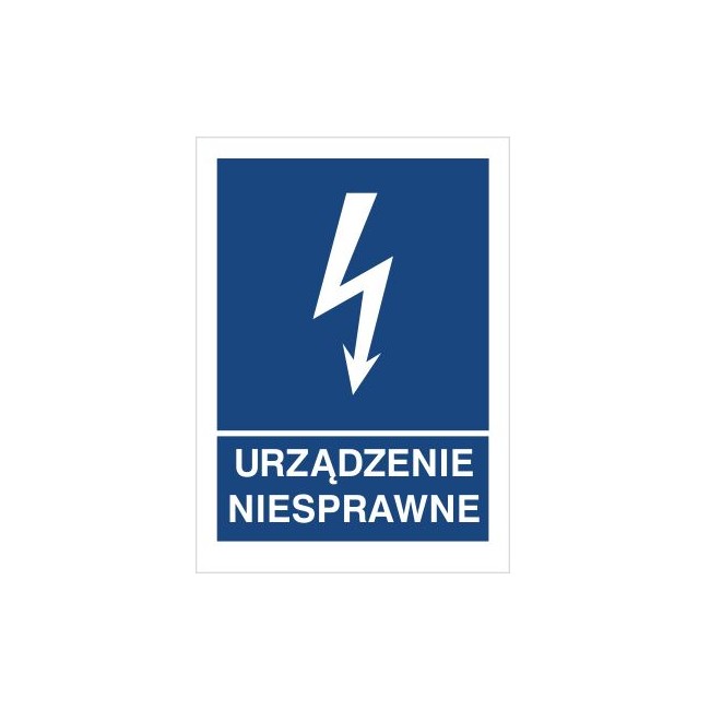 Znak urządzenie niesprawne (530-18)