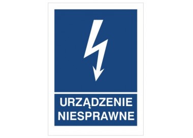 Znak urządzenie niesprawne (530-18)