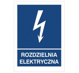 Znak rozdzielnia elektryczna (530-26)