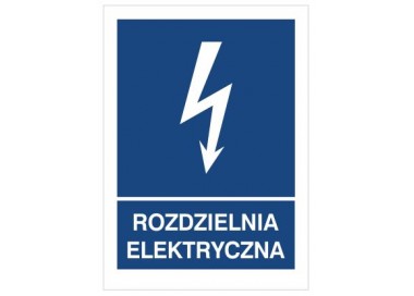 Znak rozdzielnia elektryczna (530-26)