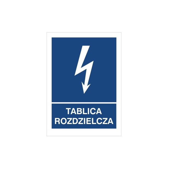 Znak tablica rozdzielcza (530-28)