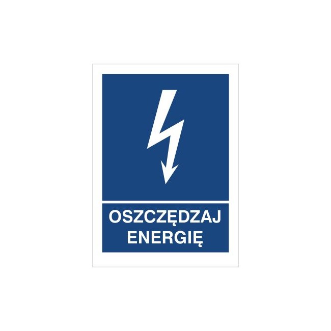 Znak oszczędzaj energię (530-31)