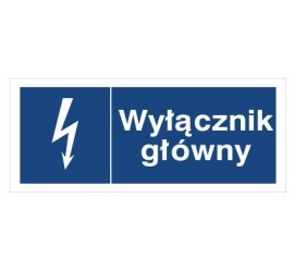 Znak wyłącznik główny (530-01)