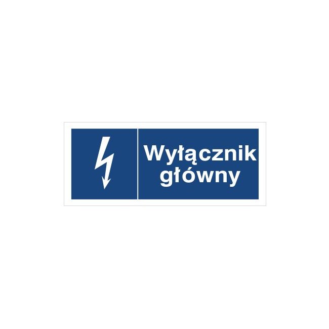 Znak wyłącznik główny (530-01)