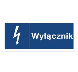 Znak wyłącznik (530-05)