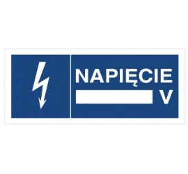 Znak napięcie …V (530-10)