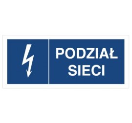 Znak podział sieci (530-11)