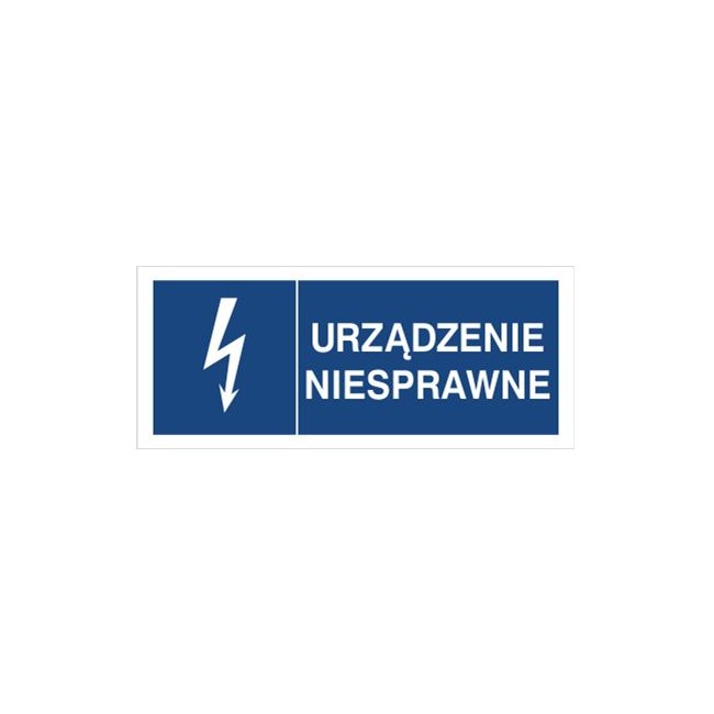 Znak urządzenie niesprawne (530-18)