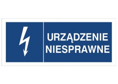 Znak urządzenie niesprawne (530-18)