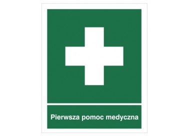 Znak pierwsza pomoc medyczna (501-01)