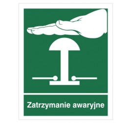 Znak zatrzymanie awaryjne (505)