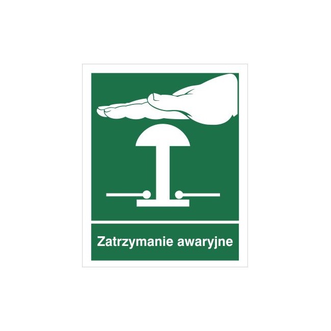 Znak zatrzymanie awaryjne (505)