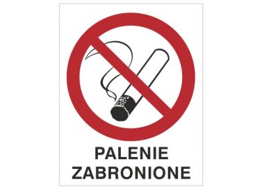 Znak palenie zabronione (209-02)