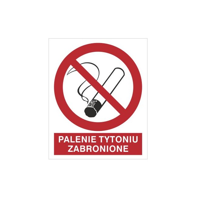 Znak palenie tytoniu zabronione (209-11)