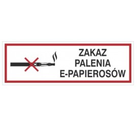 Zakaz palenia e-papierosów (209-16)