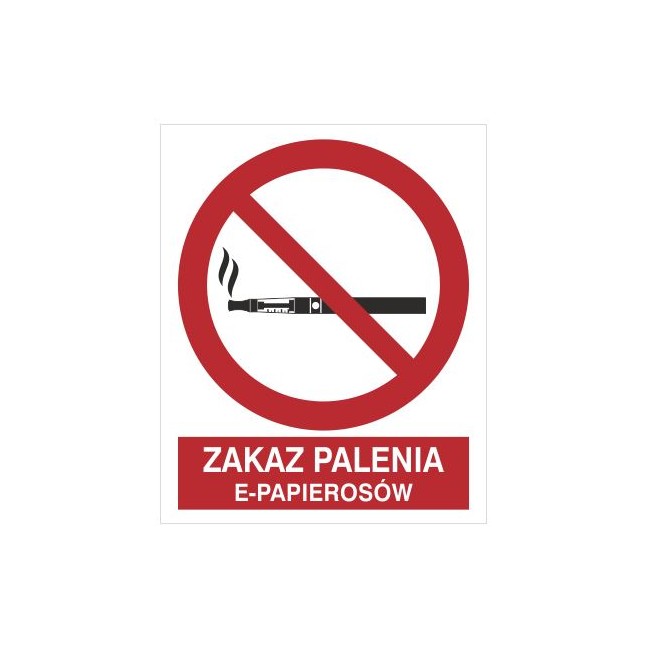 Zakaz palenia e-papierosów (209-17)