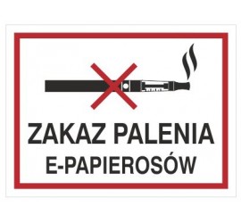 Zakaz palenia e-papierosów (209-19)