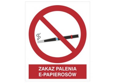 Zakaz palenia e-papierosów (209-20)