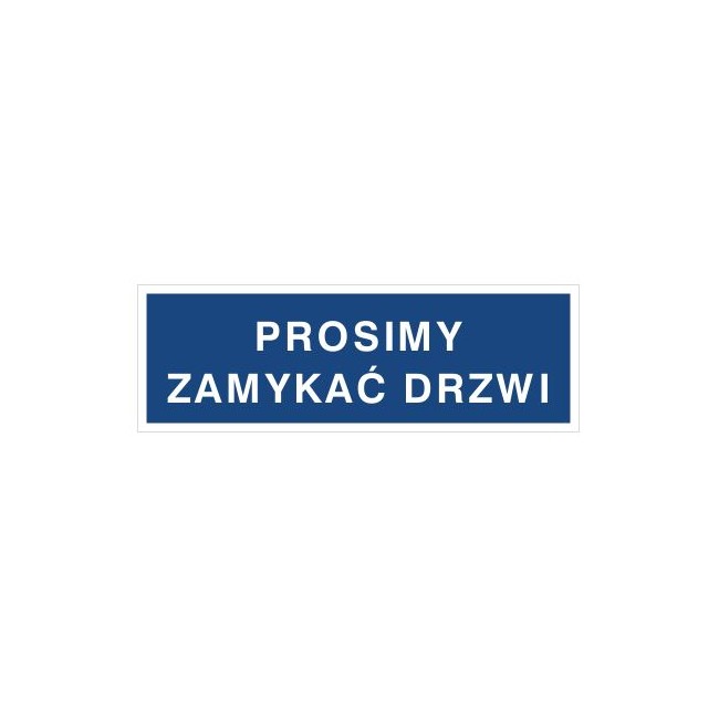 Prosimy zamykać drzwi (801-22)