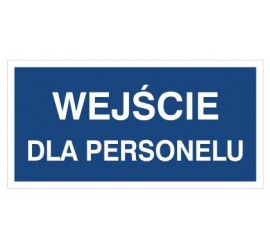 Wejście dla personelu (816-02)