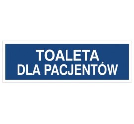 Toaleta dla pacjentów (823-30)