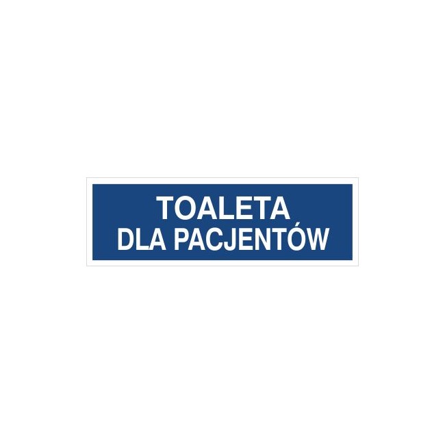 Toaleta dla pacjentów (823-30)