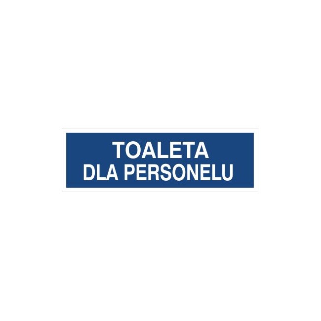 Toaleta dla personelu (823-31)