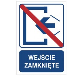 Wejście zamknięte (823-102)