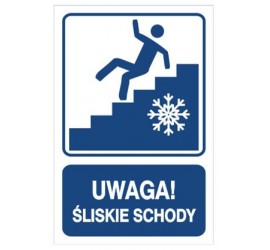 Uwaga! Śliskie schody (823-113)