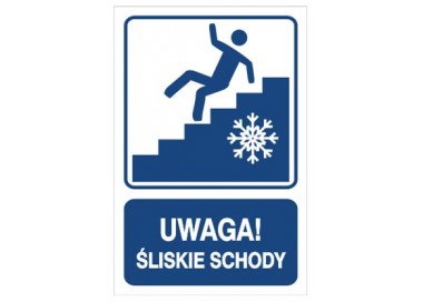 Uwaga! Śliskie schody (823-113)