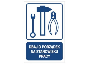 Dbaj o porządek na stanowisku pracy (823-116)