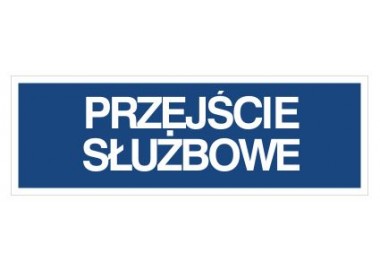 Przejście służbowe (801-12)