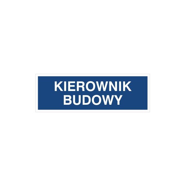 Kierownik Budowy (801-64)