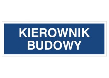 Kierownik Budowy (801-64)