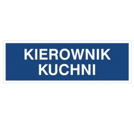 Kierownik kuchni (801-68)