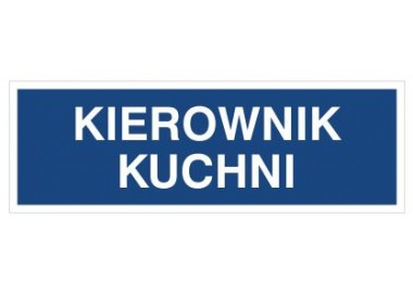 Kierownik kuchni (801-68)