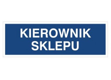 Kierownik Sklepu (801-69)