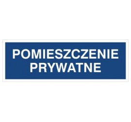 Pomieszczenie Prywatne (801-90)