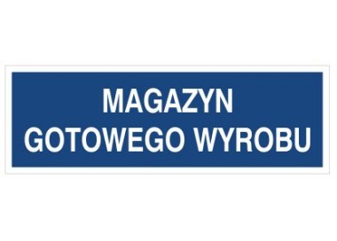 Magazyn głównego wyrobu (801-125)