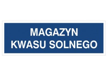 Magazyn kwasu solnego (801-127)