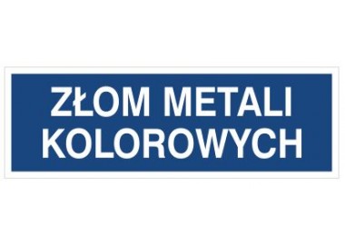 Złom metali kolorowych (801-106)