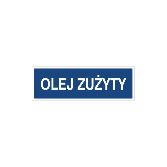 Olej zużyty (801-109) Olej zużyty (801-109)
