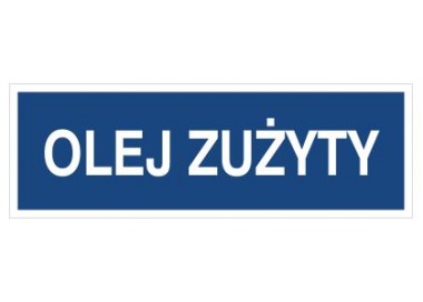 Olej zużyty (801-109)