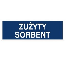 Sorbent zużyty (801-268)