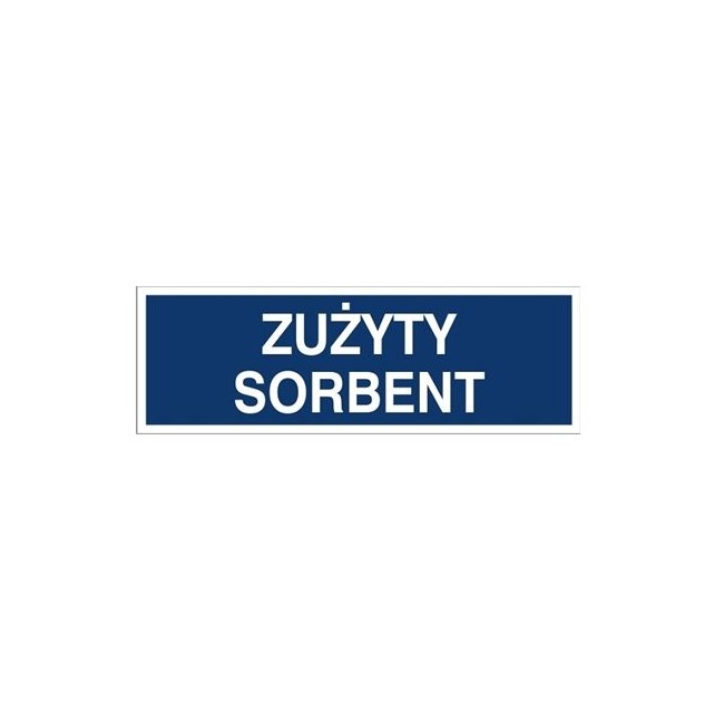 Sorbent zużyty (801-268)