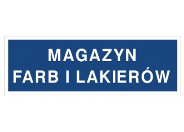 Magazyn farb i lakierów (801-36)