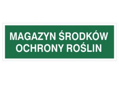 Magazyn środków ochrony roślin (801-54)